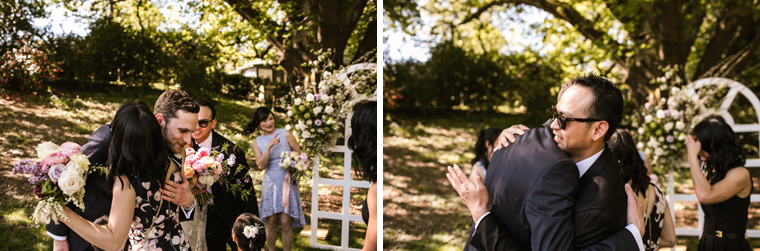 Garden Wedding Family Photographs