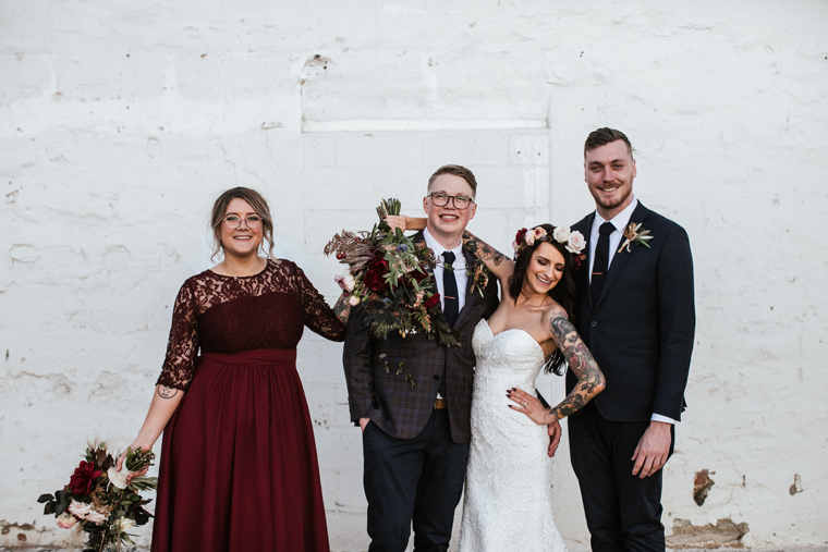 Floral Crowns Wedding Couple Photoshoot Ideas