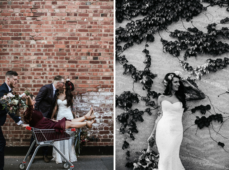 Floral Crowns Wedding Couple Photoshoot Ideas