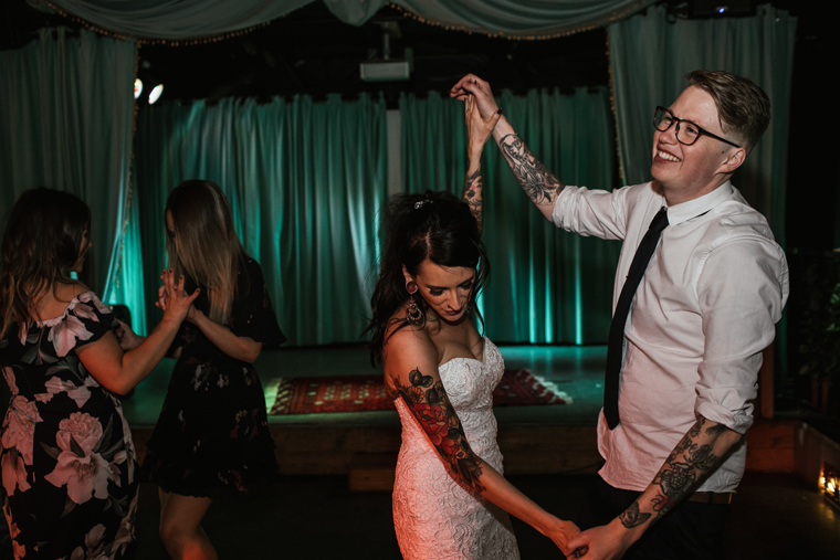 Floral Crowns Wedding Couple Dance Photographer