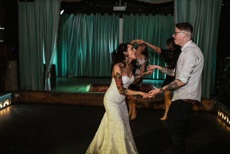 Floral Crowns Wedding Couple Dance Photographer