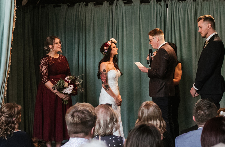 Floral Crowns Wedding Couple Photoshoot