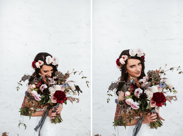 Floral Crowns Wedding Bridal Photography