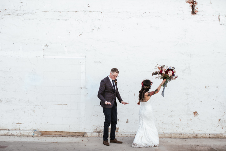 Floral Crowns Wedding Couple Photography