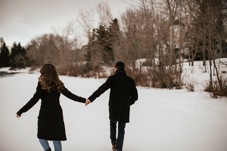 Winter Engagement Photographer