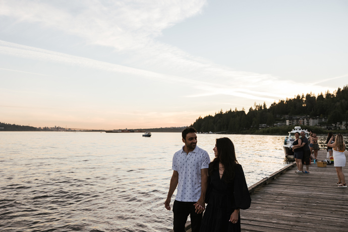 Cates Park Beach North Pre Wedding Couple Photographer