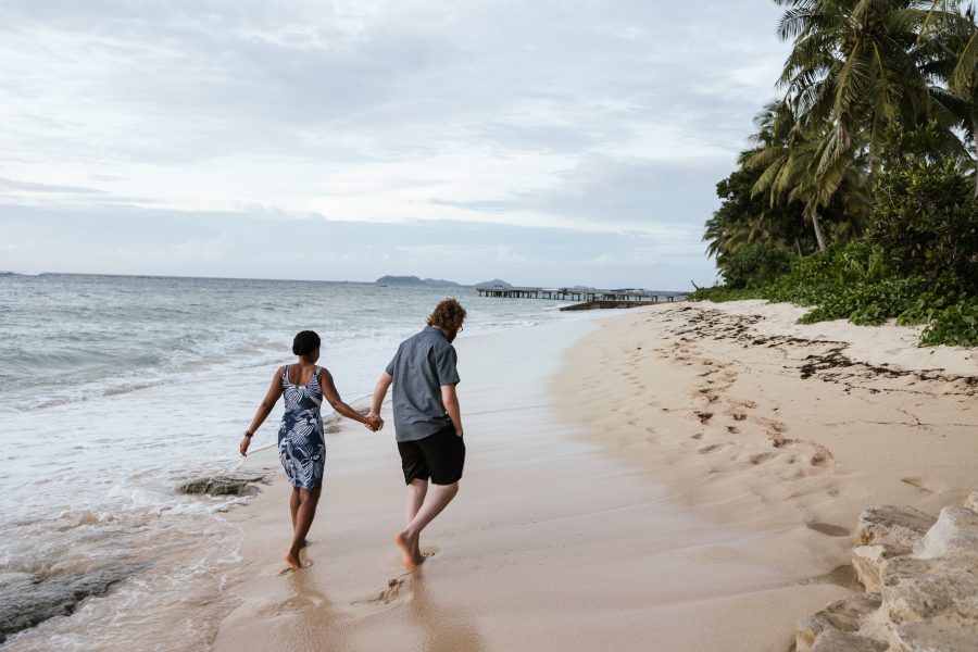 Fiji Engagement Session Beach Photograph