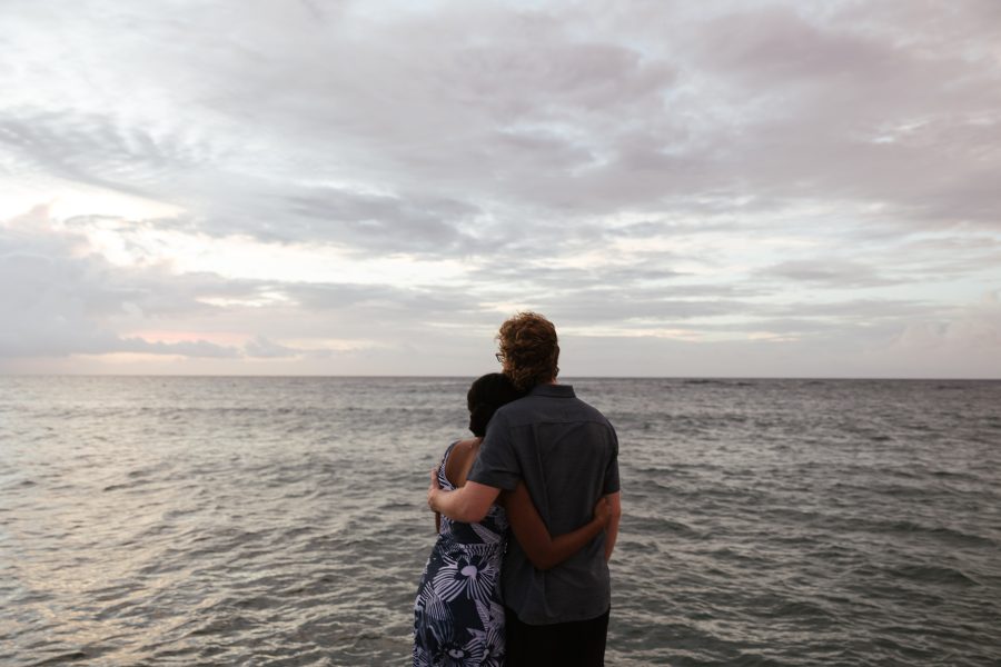 Fiji Engagement Session Couple Beach Photographer