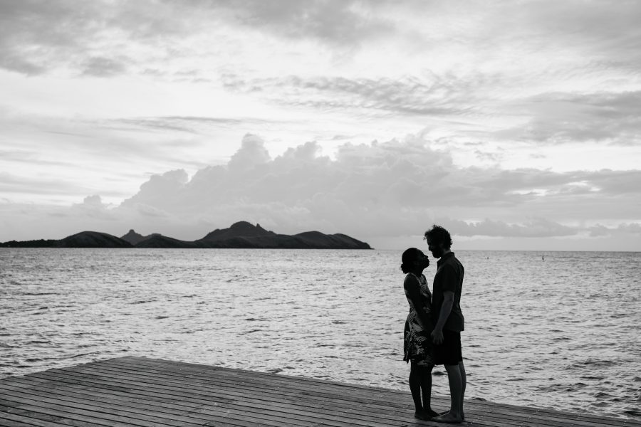 Fiji Engagement Session Couple Beach Photographer