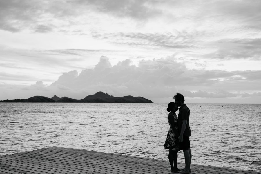 Fiji Engagement Session Couple Beach Photographer