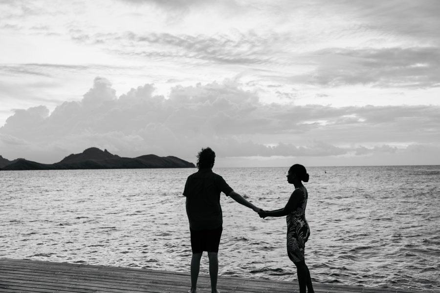 Fiji Engagement Session Couple Beach Photographer