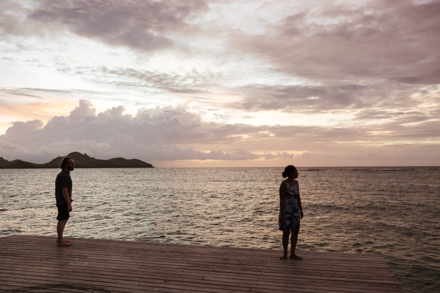 Fiji Engagement Session Couple Beach Photographer