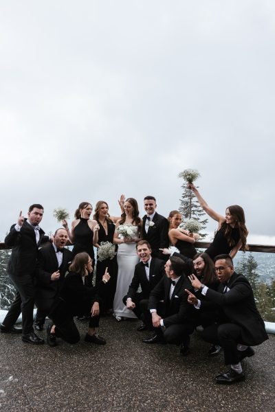 Grouse Mountain Wedding Sneak Peek Couple Photograph