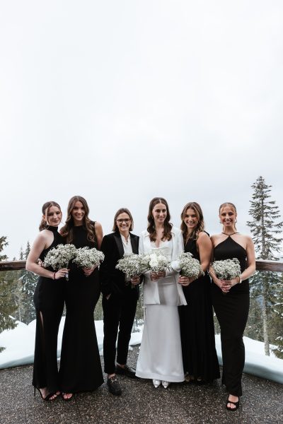 Grouse Mountain Wedding Sneak Peek Bridal Photograph