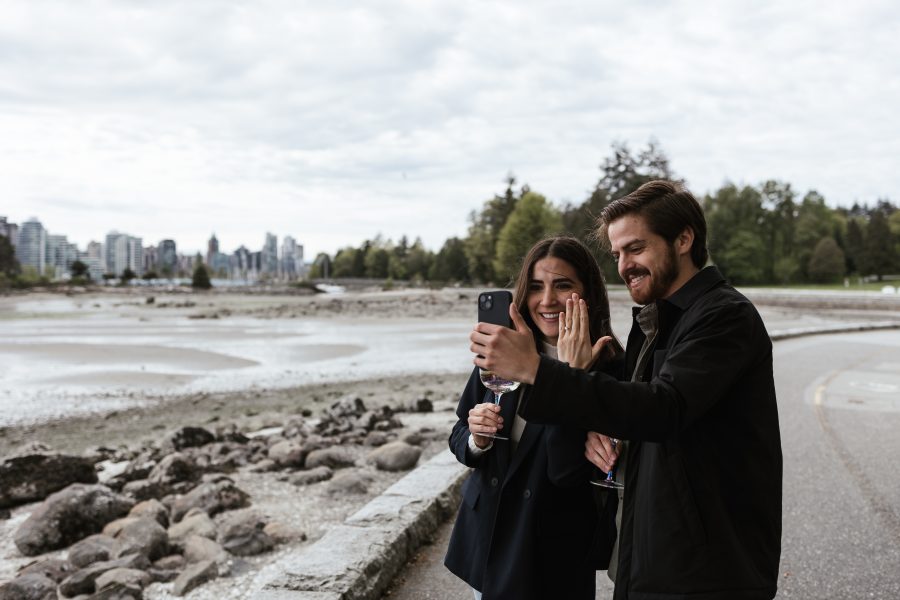 Surprise Engagement Shoot Vancouver