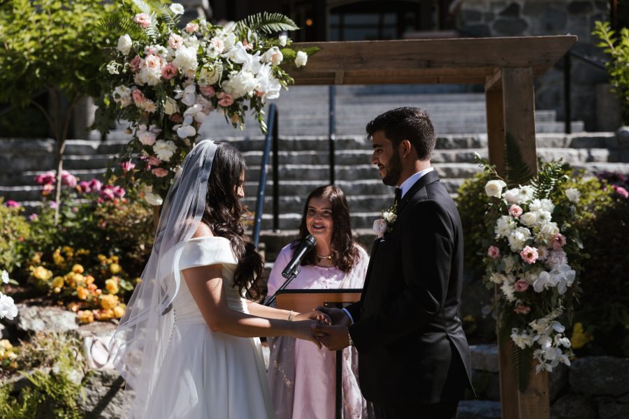 Cecil Green House Wedding Couple Photography