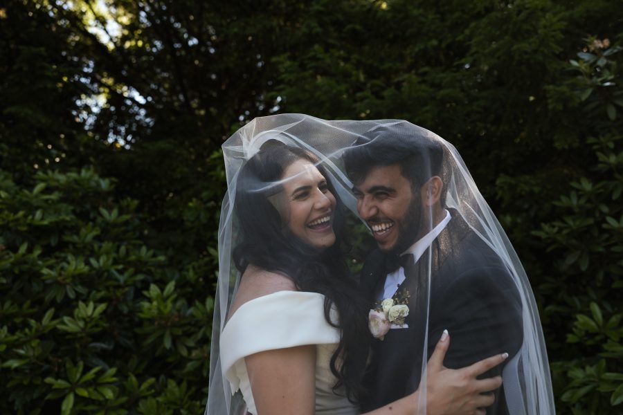 Cecil Green House Wedding Couple Photoshoot