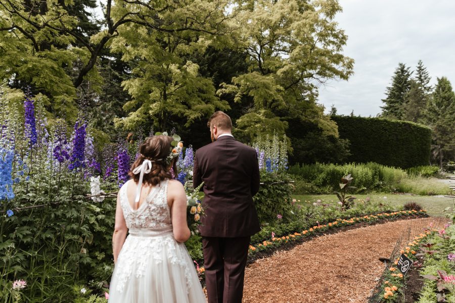 Van Dusen Garden Wedding Photoshoot