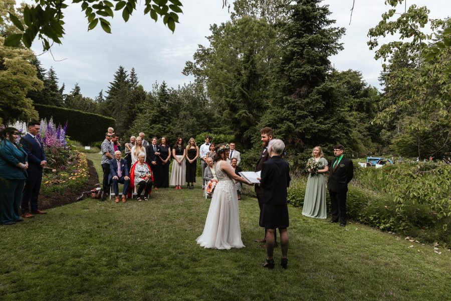 Van Dusen Garden Wedding Photography