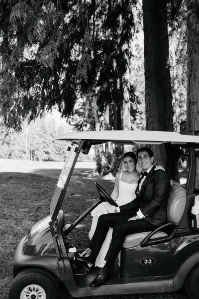 Golf Club Wedding Couple Photographer
