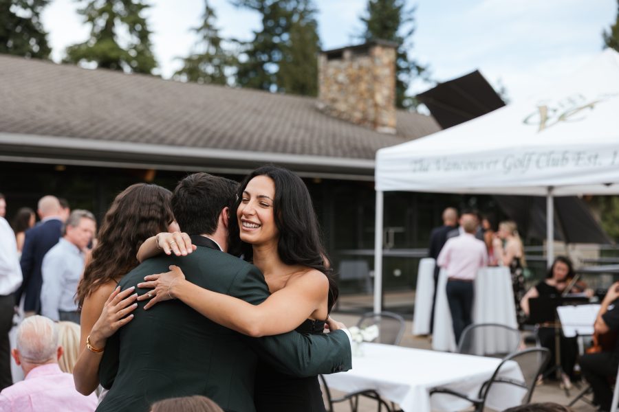 Vancouver Golf Club Wedding Party Photoshoot